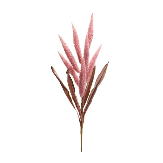 35.5" Dark Pink Foxtail Plume Stems, 2ct. By Melrose | Michaels®
